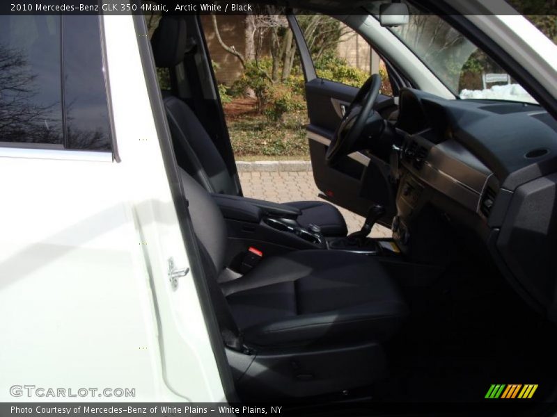Arctic White / Black 2010 Mercedes-Benz GLK 350 4Matic