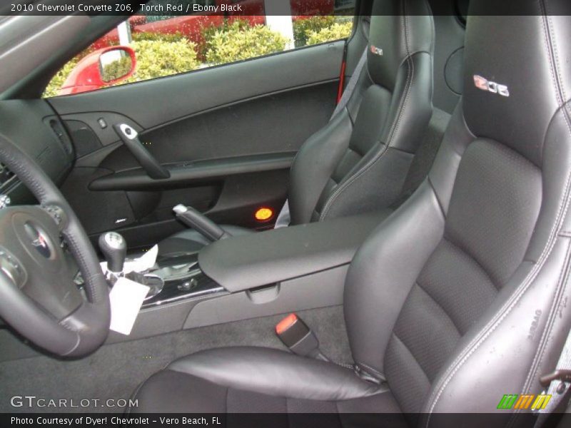 Torch Red / Ebony Black 2010 Chevrolet Corvette Z06
