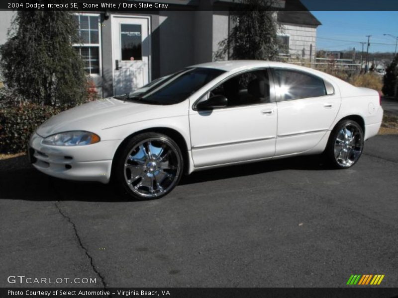 Stone White / Dark Slate Gray 2004 Dodge Intrepid SE