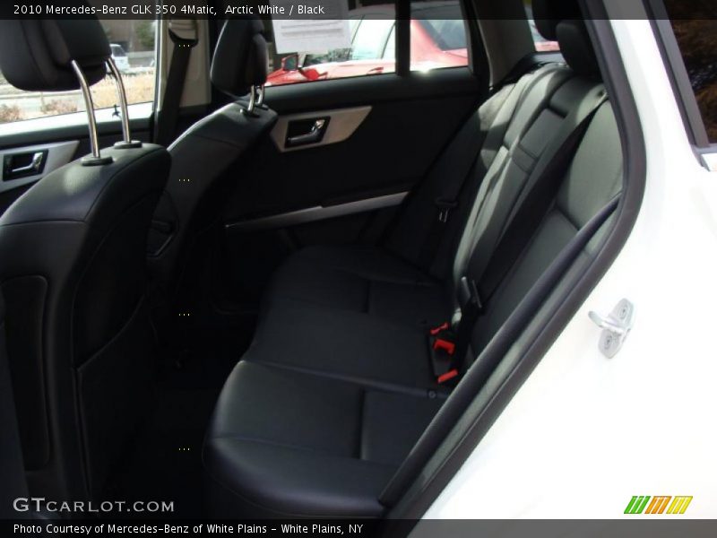 Arctic White / Black 2010 Mercedes-Benz GLK 350 4Matic