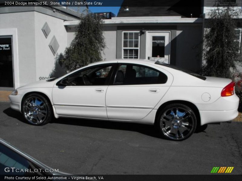 Stone White / Dark Slate Gray 2004 Dodge Intrepid SE