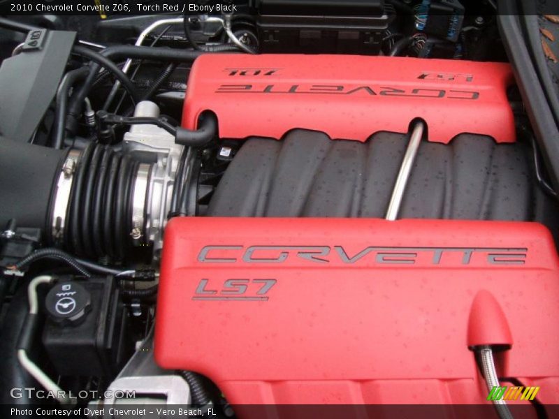 Torch Red / Ebony Black 2010 Chevrolet Corvette Z06