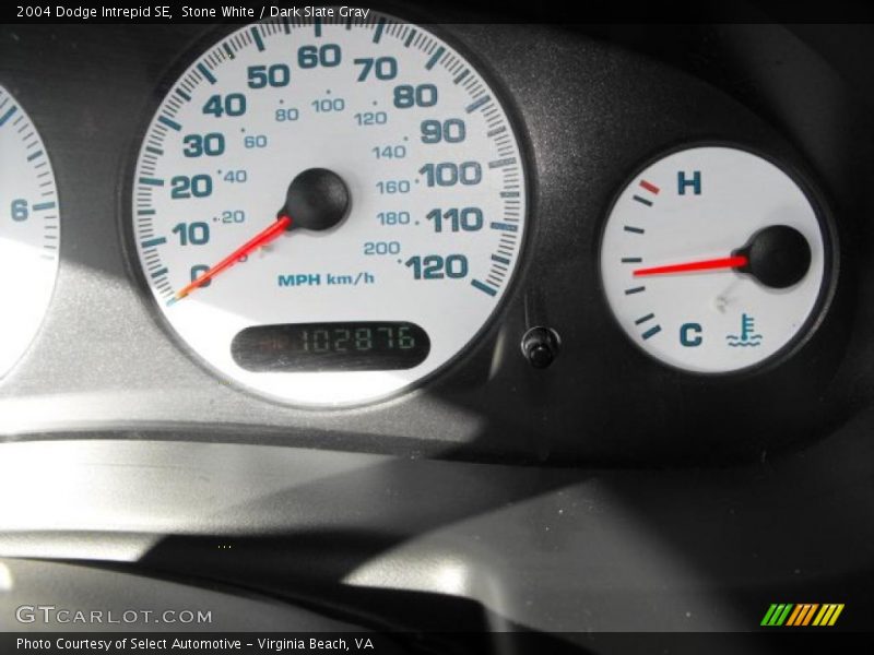 Stone White / Dark Slate Gray 2004 Dodge Intrepid SE