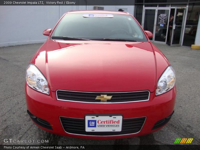 Victory Red / Ebony 2009 Chevrolet Impala LTZ