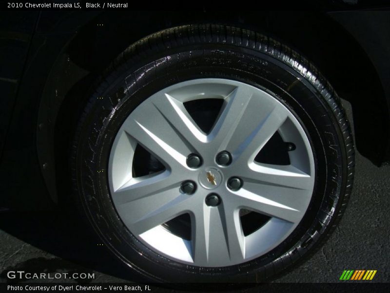 Black / Neutral 2010 Chevrolet Impala LS