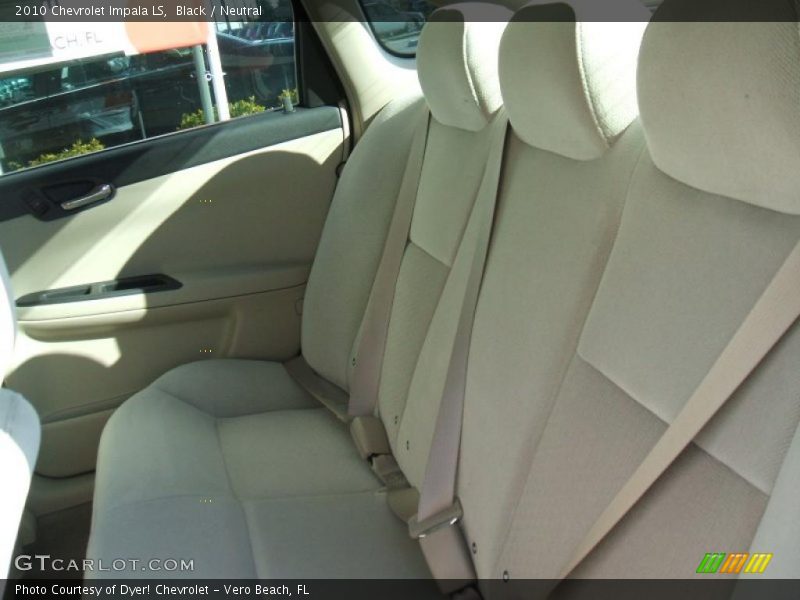 Black / Neutral 2010 Chevrolet Impala LS