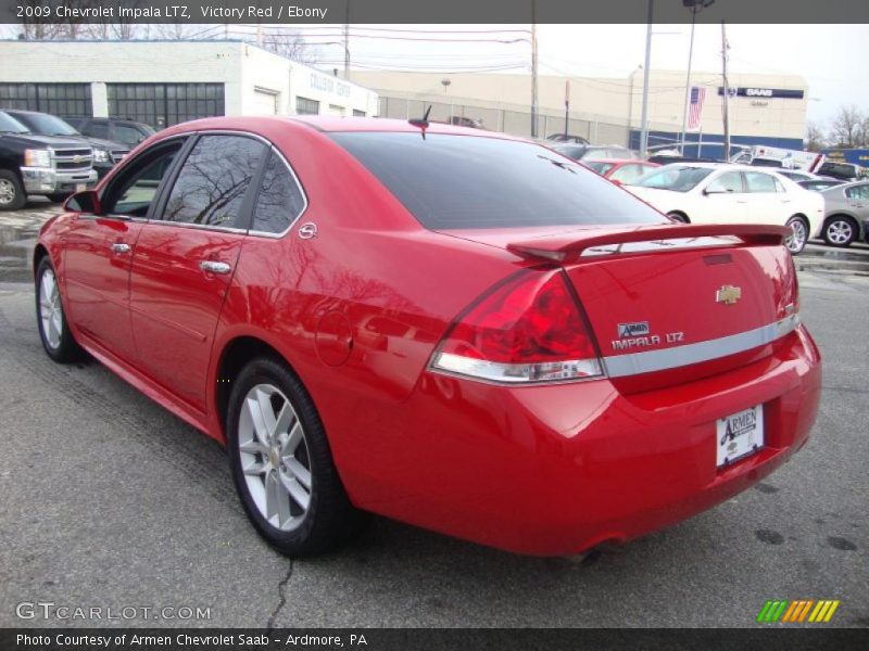 Victory Red / Ebony 2009 Chevrolet Impala LTZ