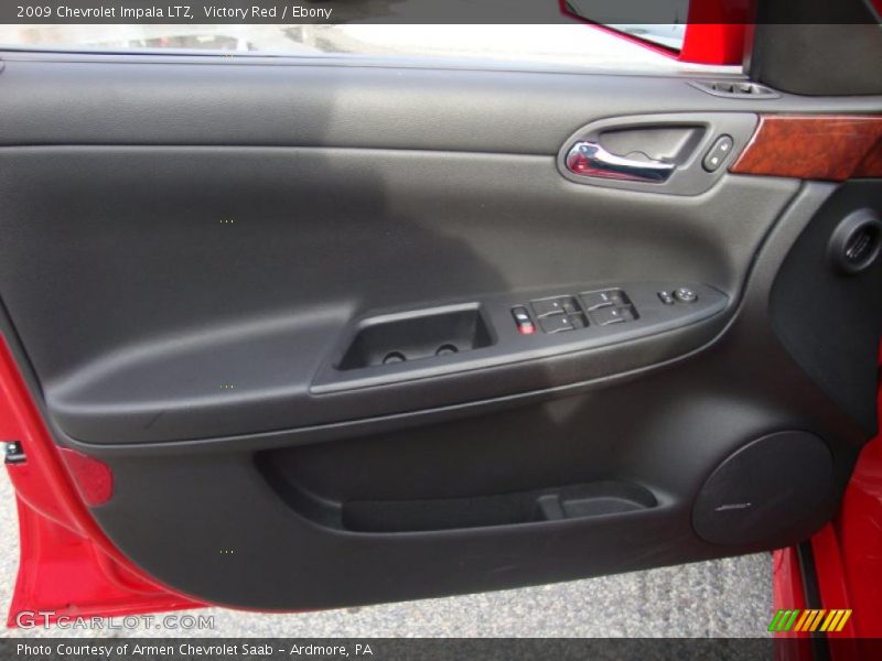 Victory Red / Ebony 2009 Chevrolet Impala LTZ