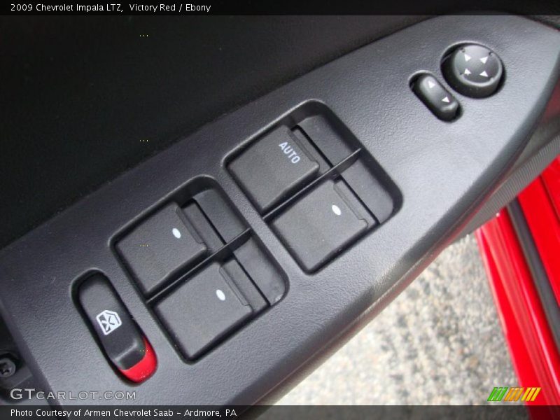 Victory Red / Ebony 2009 Chevrolet Impala LTZ