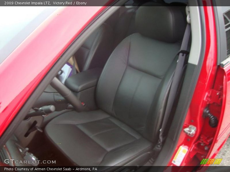 Victory Red / Ebony 2009 Chevrolet Impala LTZ