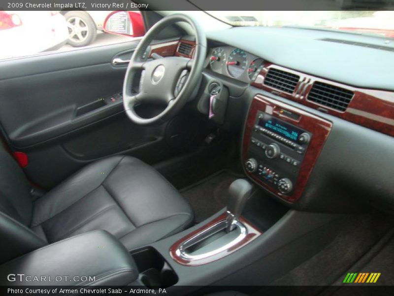 Victory Red / Ebony 2009 Chevrolet Impala LTZ