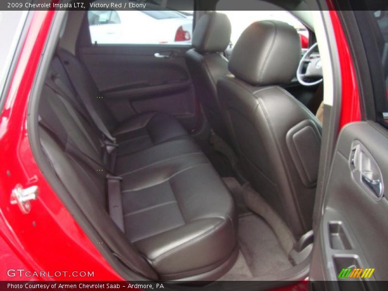 Victory Red / Ebony 2009 Chevrolet Impala LTZ