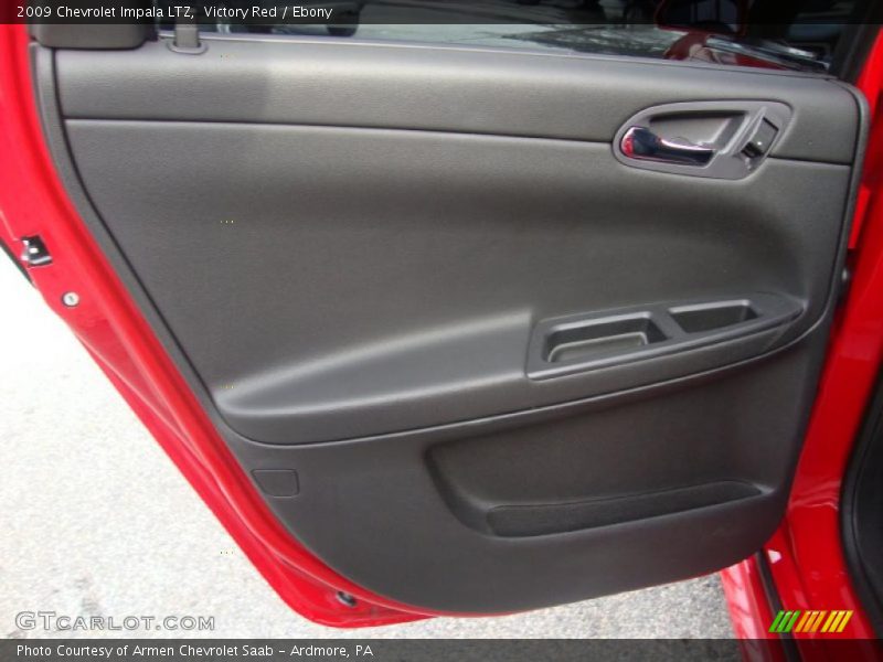 Victory Red / Ebony 2009 Chevrolet Impala LTZ