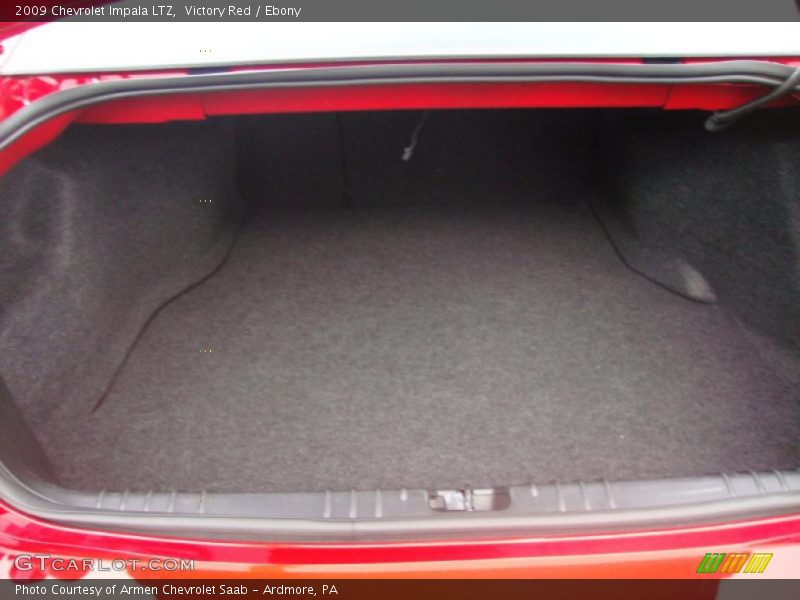 Victory Red / Ebony 2009 Chevrolet Impala LTZ