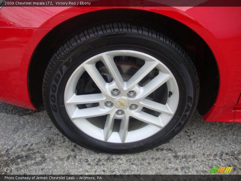 Victory Red / Ebony 2009 Chevrolet Impala LTZ