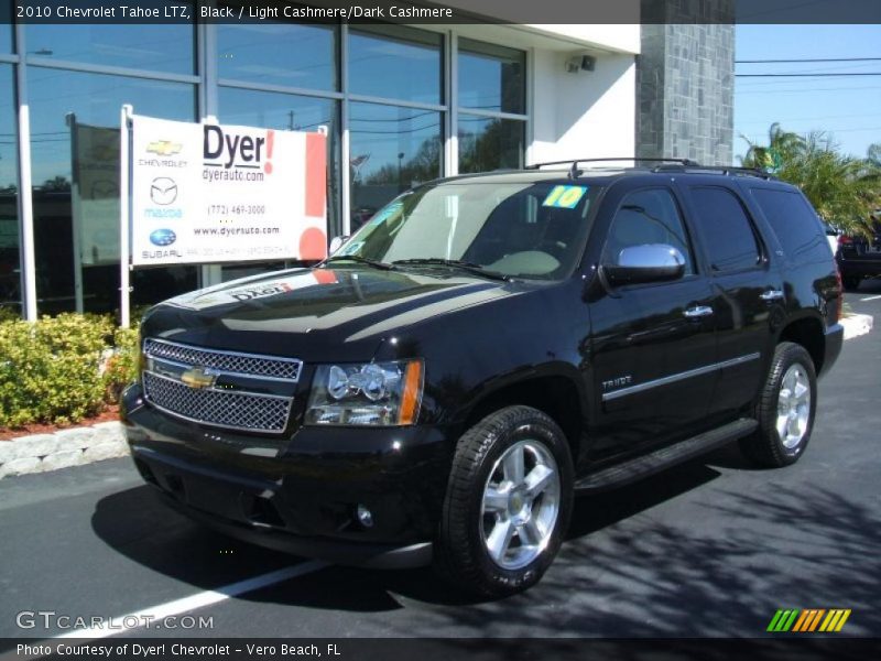 Black / Light Cashmere/Dark Cashmere 2010 Chevrolet Tahoe LTZ