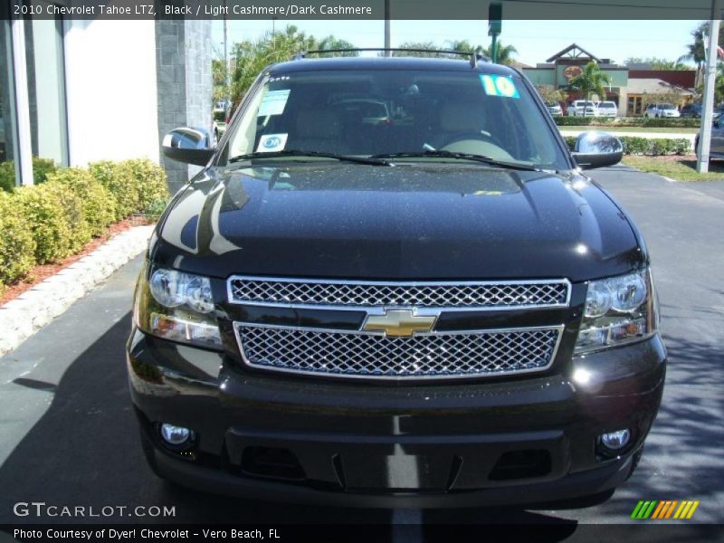Black / Light Cashmere/Dark Cashmere 2010 Chevrolet Tahoe LTZ