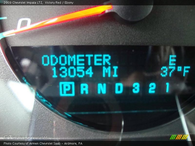 Victory Red / Ebony 2009 Chevrolet Impala LTZ
