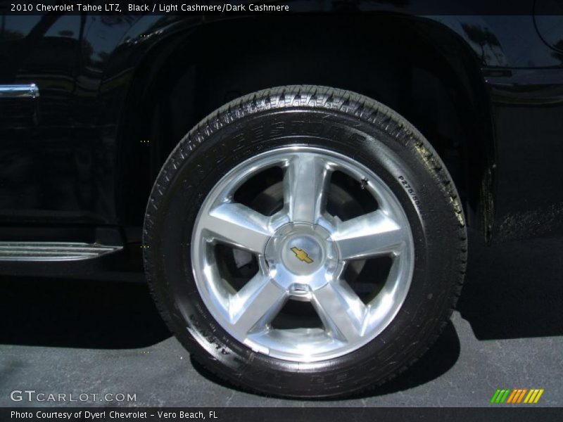Black / Light Cashmere/Dark Cashmere 2010 Chevrolet Tahoe LTZ
