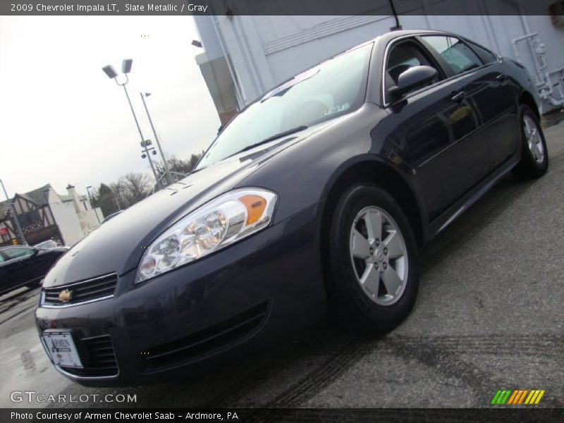 Slate Metallic / Gray 2009 Chevrolet Impala LT