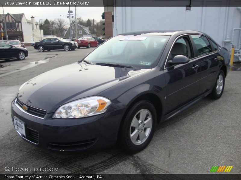 Slate Metallic / Gray 2009 Chevrolet Impala LT