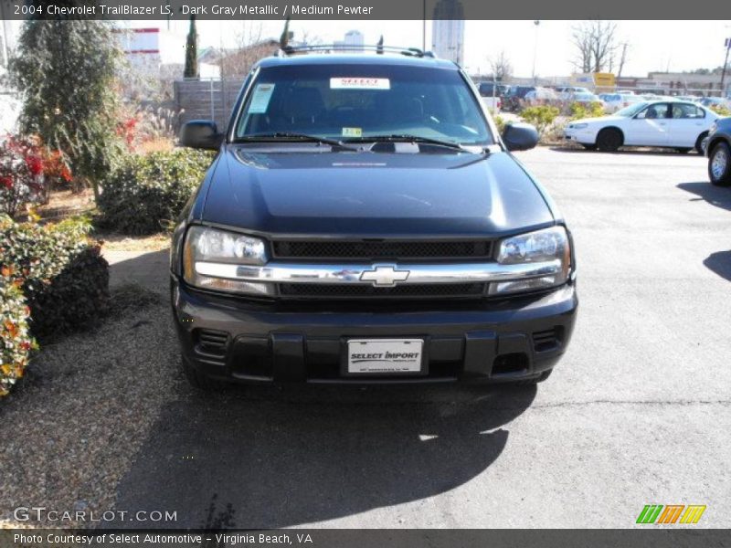 Dark Gray Metallic / Medium Pewter 2004 Chevrolet TrailBlazer LS