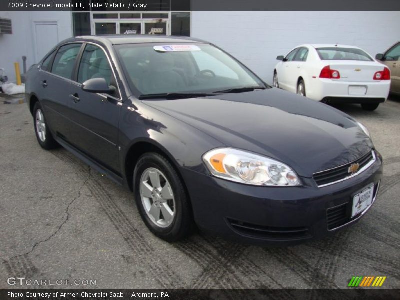 Slate Metallic / Gray 2009 Chevrolet Impala LT