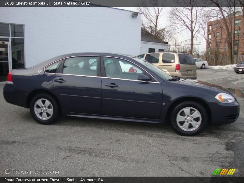 Slate Metallic / Gray 2009 Chevrolet Impala LT