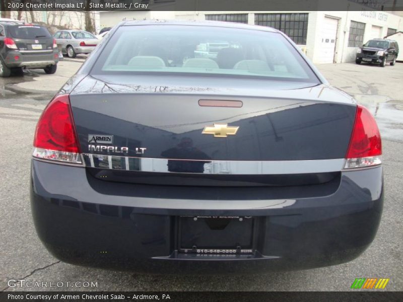 Slate Metallic / Gray 2009 Chevrolet Impala LT