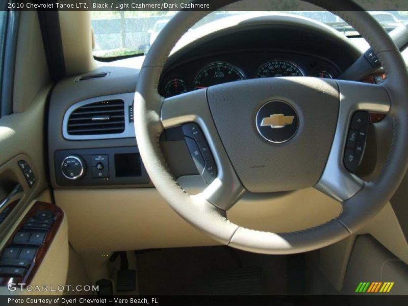 Black / Light Cashmere/Dark Cashmere 2010 Chevrolet Tahoe LTZ