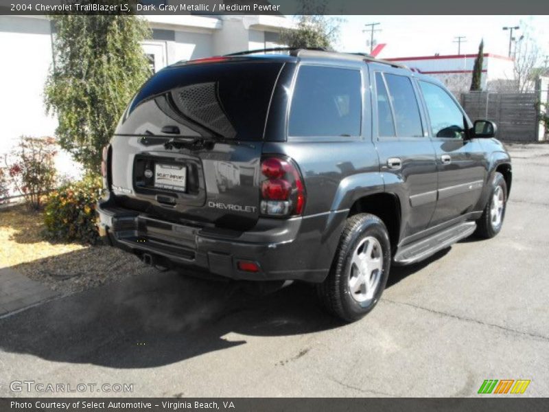 Dark Gray Metallic / Medium Pewter 2004 Chevrolet TrailBlazer LS