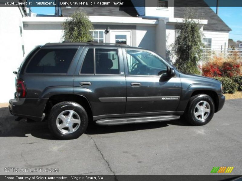 Dark Gray Metallic / Medium Pewter 2004 Chevrolet TrailBlazer LS