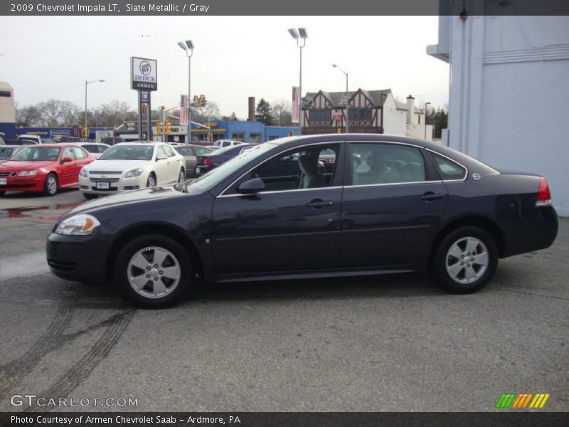 Slate Metallic / Gray 2009 Chevrolet Impala LT