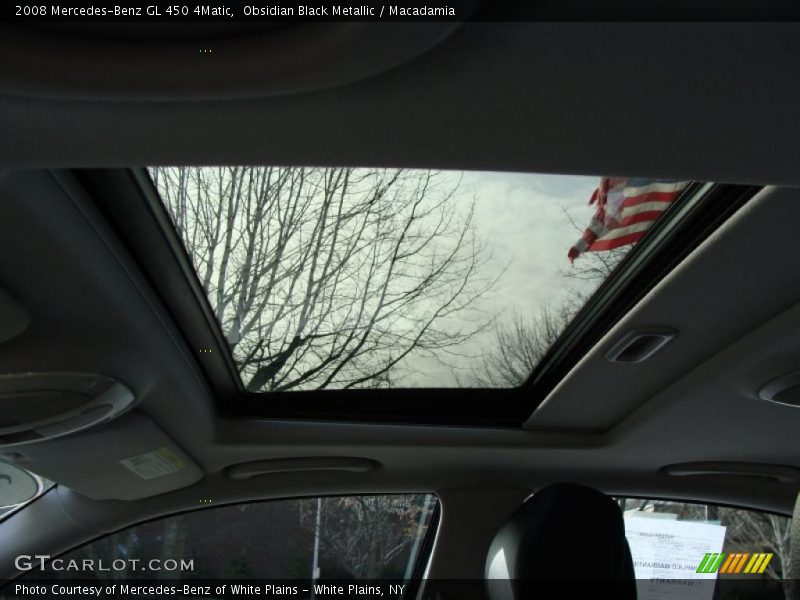 Obsidian Black Metallic / Macadamia 2008 Mercedes-Benz GL 450 4Matic