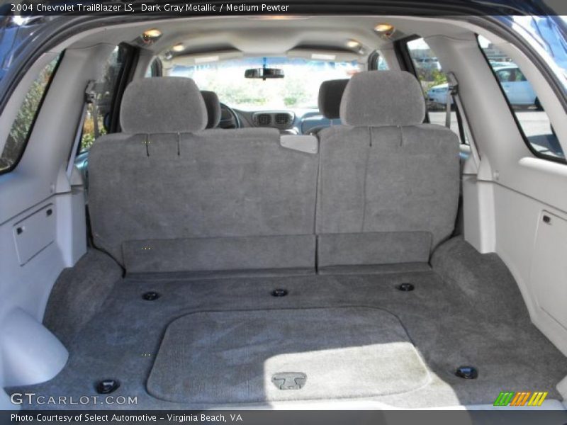 Dark Gray Metallic / Medium Pewter 2004 Chevrolet TrailBlazer LS