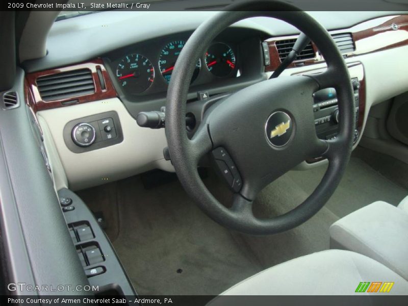 Slate Metallic / Gray 2009 Chevrolet Impala LT