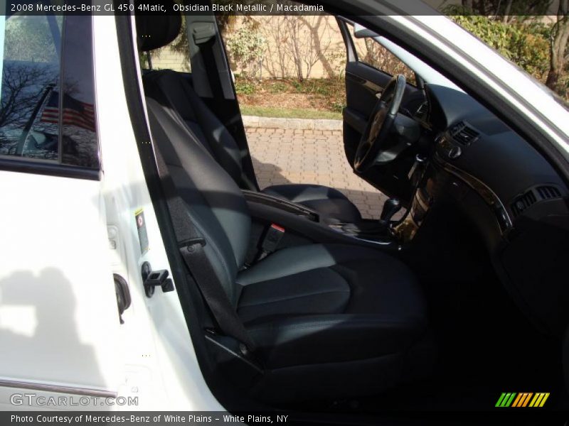 Obsidian Black Metallic / Macadamia 2008 Mercedes-Benz GL 450 4Matic