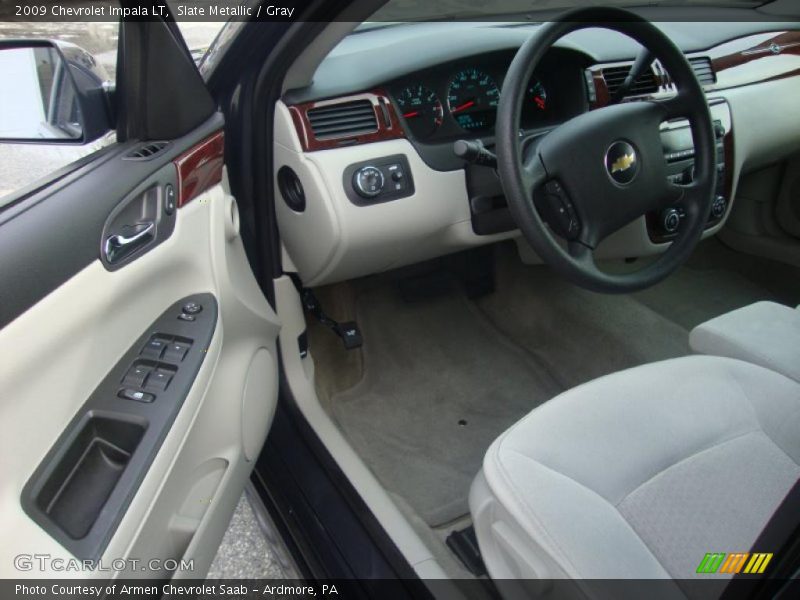 Slate Metallic / Gray 2009 Chevrolet Impala LT