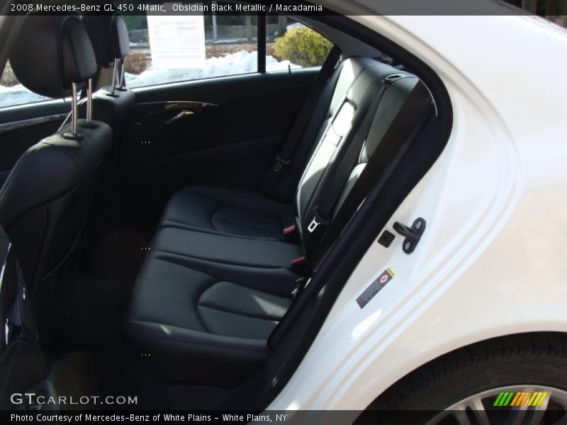 Obsidian Black Metallic / Macadamia 2008 Mercedes-Benz GL 450 4Matic