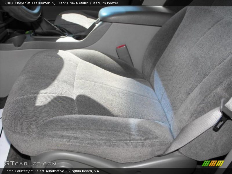 Dark Gray Metallic / Medium Pewter 2004 Chevrolet TrailBlazer LS