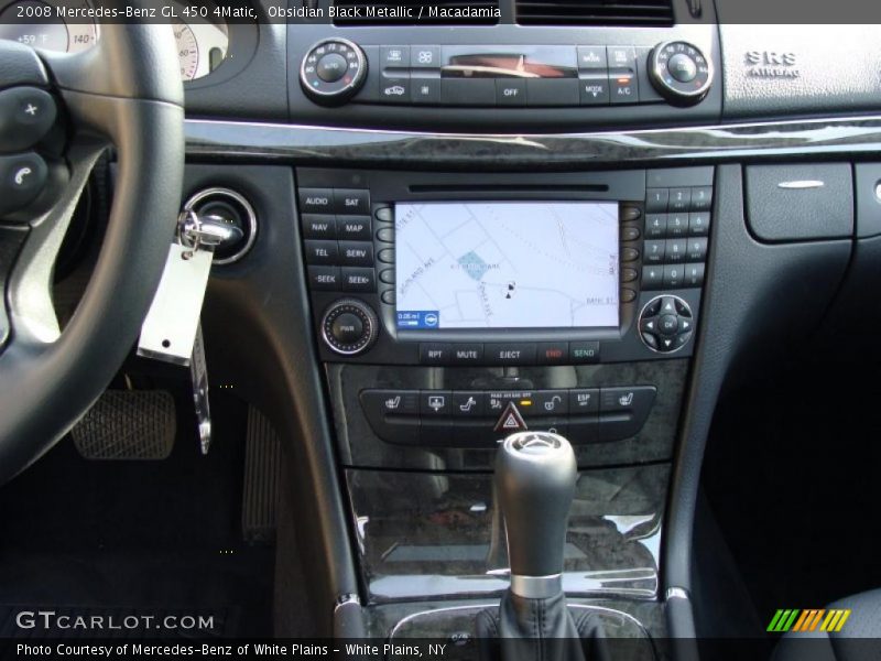 Obsidian Black Metallic / Macadamia 2008 Mercedes-Benz GL 450 4Matic