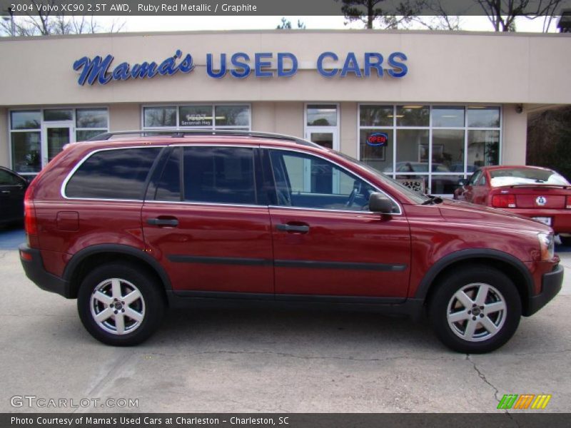 Ruby Red Metallic / Graphite 2004 Volvo XC90 2.5T AWD