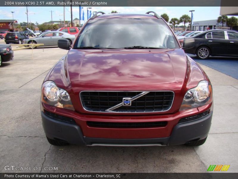 Ruby Red Metallic / Graphite 2004 Volvo XC90 2.5T AWD