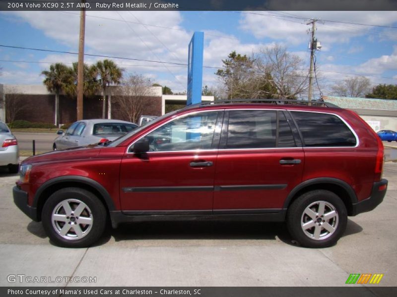 Ruby Red Metallic / Graphite 2004 Volvo XC90 2.5T AWD