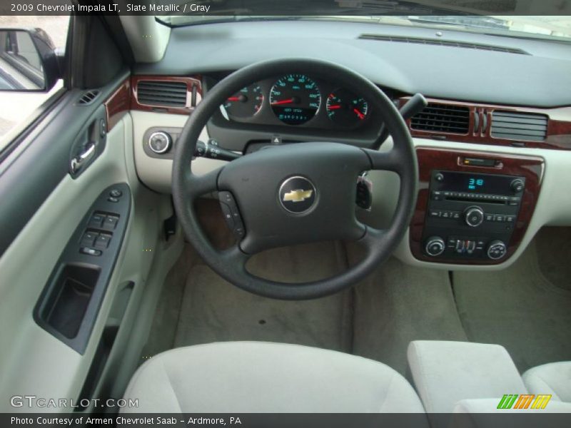 Slate Metallic / Gray 2009 Chevrolet Impala LT