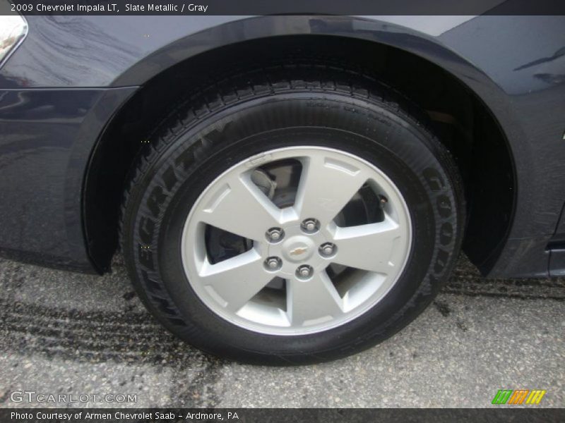 Slate Metallic / Gray 2009 Chevrolet Impala LT