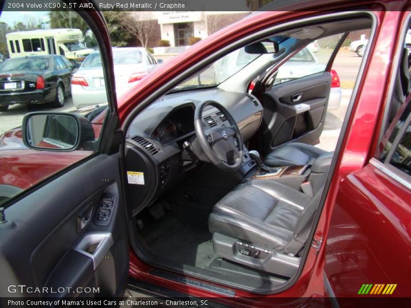 Ruby Red Metallic / Graphite 2004 Volvo XC90 2.5T AWD