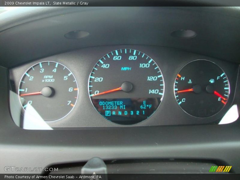 Slate Metallic / Gray 2009 Chevrolet Impala LT