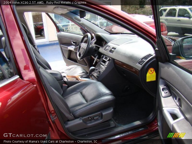 Ruby Red Metallic / Graphite 2004 Volvo XC90 2.5T AWD
