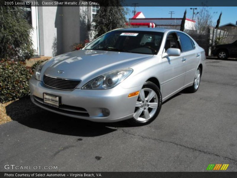 Classic Silver Metallic / Ash Gray 2005 Lexus ES 330